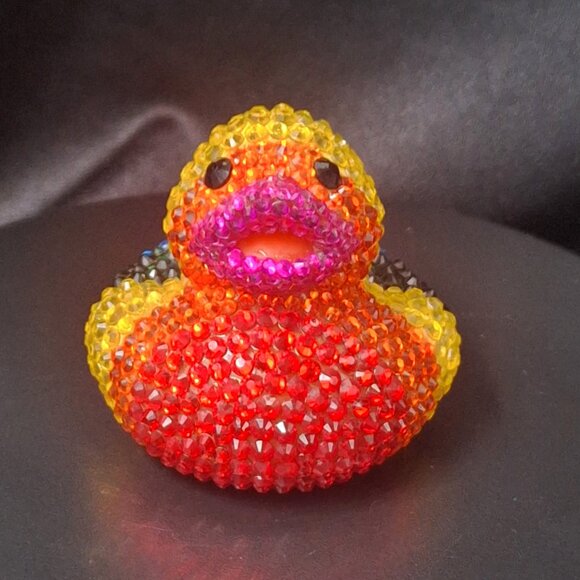 Rainbow Rubber Duck, Pride Duck, Colorful Jeep Duck, Unique Gift, Bling/Bedazzle - Picture 3 of 8